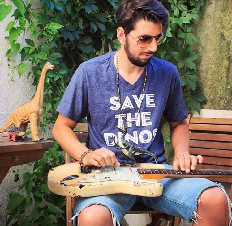 Dinosaurs love when you play for them