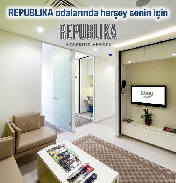 Republika odalar kendi evinden bıle rahattır 😇 #gelrepublikaya #lüks senınde hakkın😇 #beykent #yurt #apart #ösym