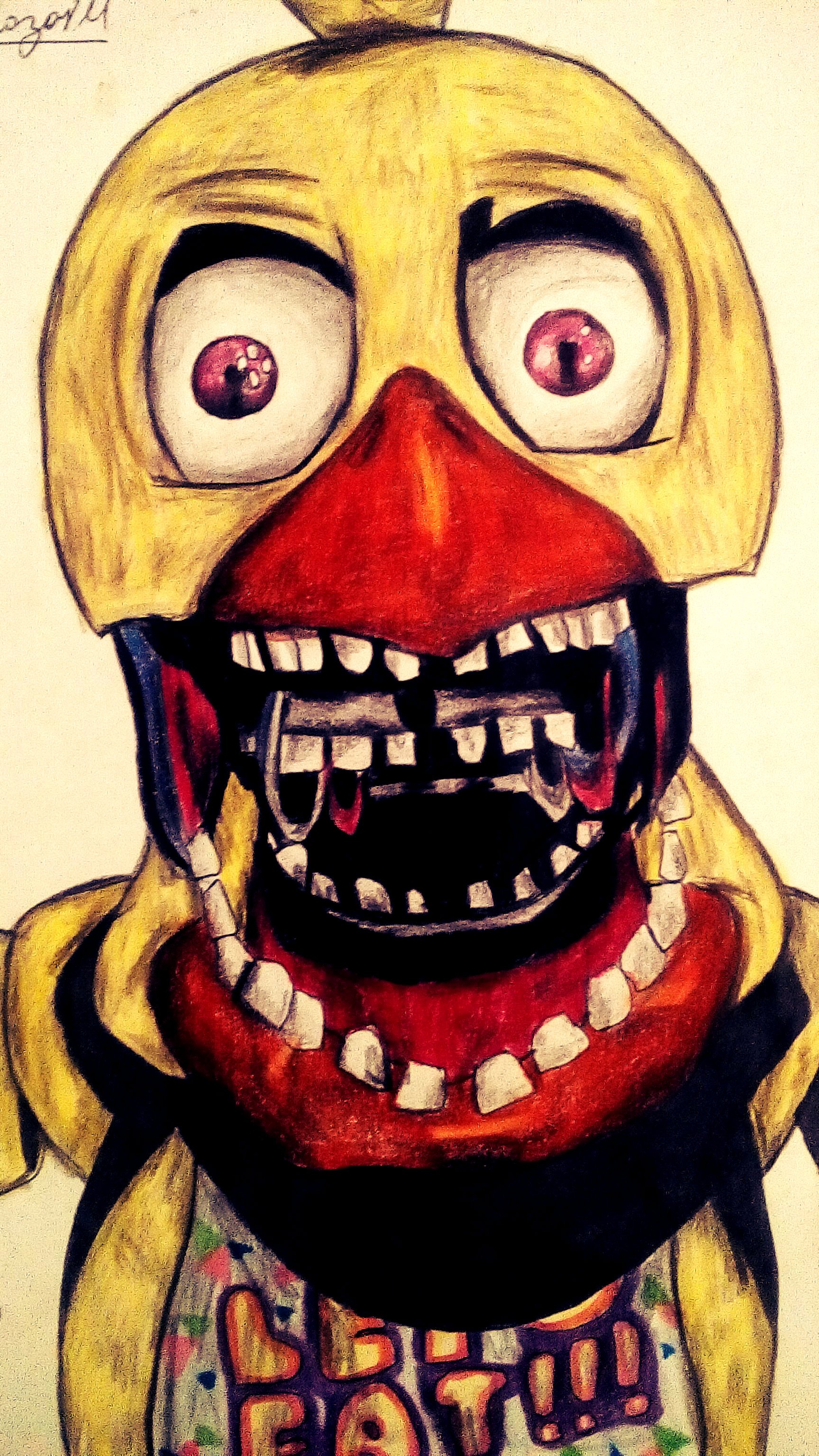 Withered Chica - Desenho de marysuicidegirl - Gartic