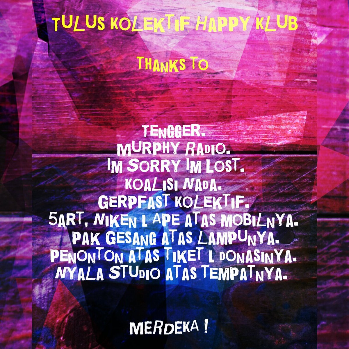 dan lain lain yg gapunya twitter/yg aku gatau twitternya/yg gabisa di tag.