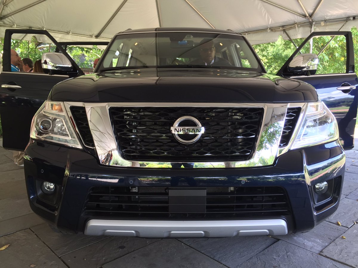 NYDNAutos's tweet photo. We're here in Alexandria, VA with @Nissan checking out the #2017Pathfinder #2017Titan and #2017Armada https://t.co/OeUeMJDHjw