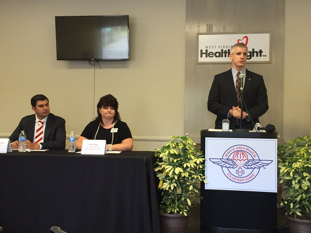 .<a href="/StansburyforWV/">Chris Stansbury 🇺🇸</a>, <a href="/ChrisWalters_WV/">Chris Walters</a>, <a href="/ArmsteadWV/">Tim Armstead</a> and <a href="/DrTomTakubo/">Dr. Tom Takubo</a> are involved in the effort.