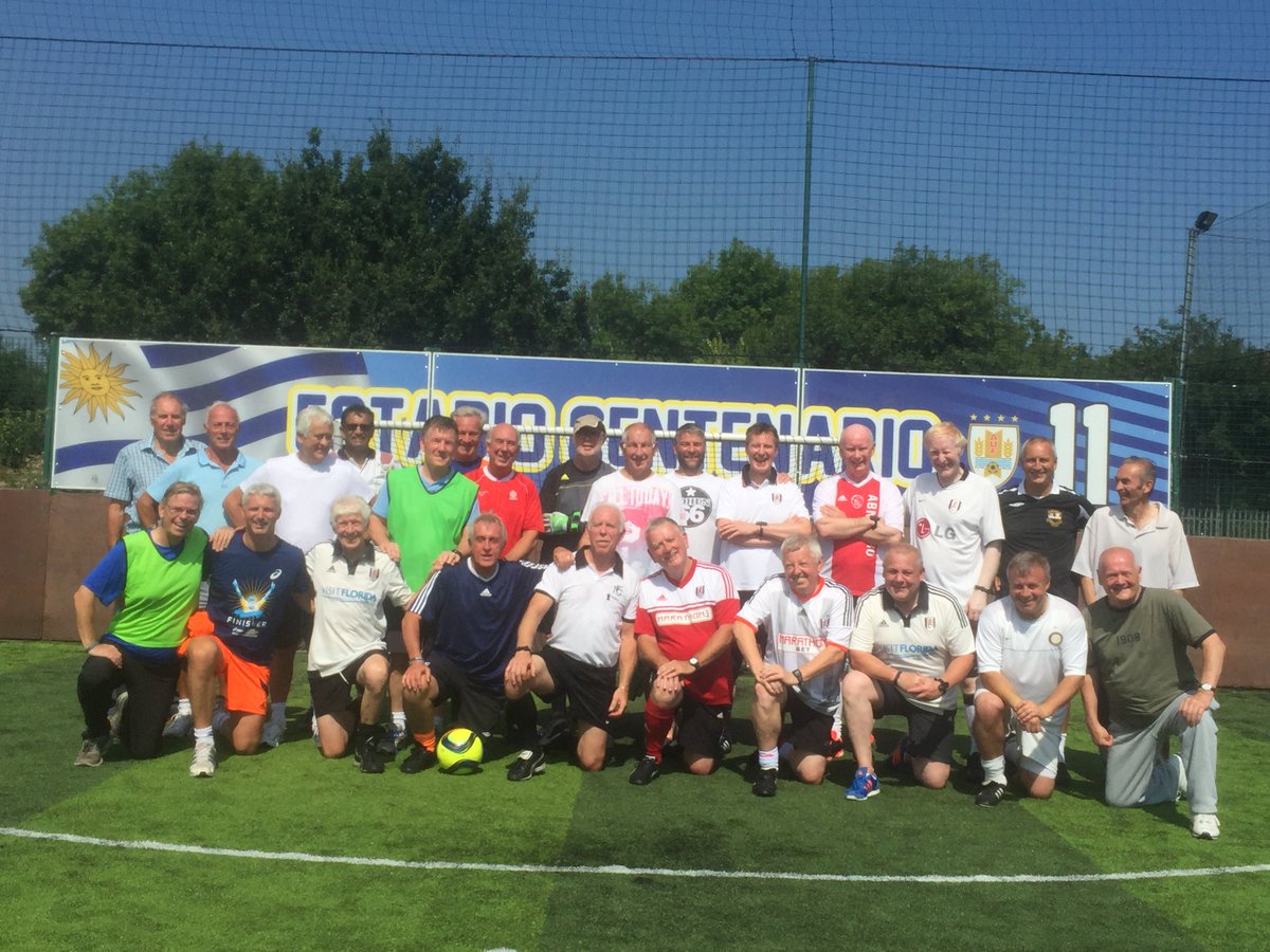 fanActiv's tweet photo. Great turn out for the launch of the @EFDN_tweets @FulhamFCFound Walking football #ffc legends project https://t.co/QyNsqXqEnv