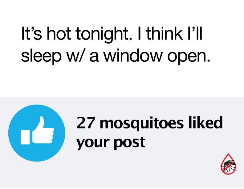 Quick Tip: Make sure your screens don’t have any holes before you open your windows. #FightTheBiteHI #StopMosquitoes