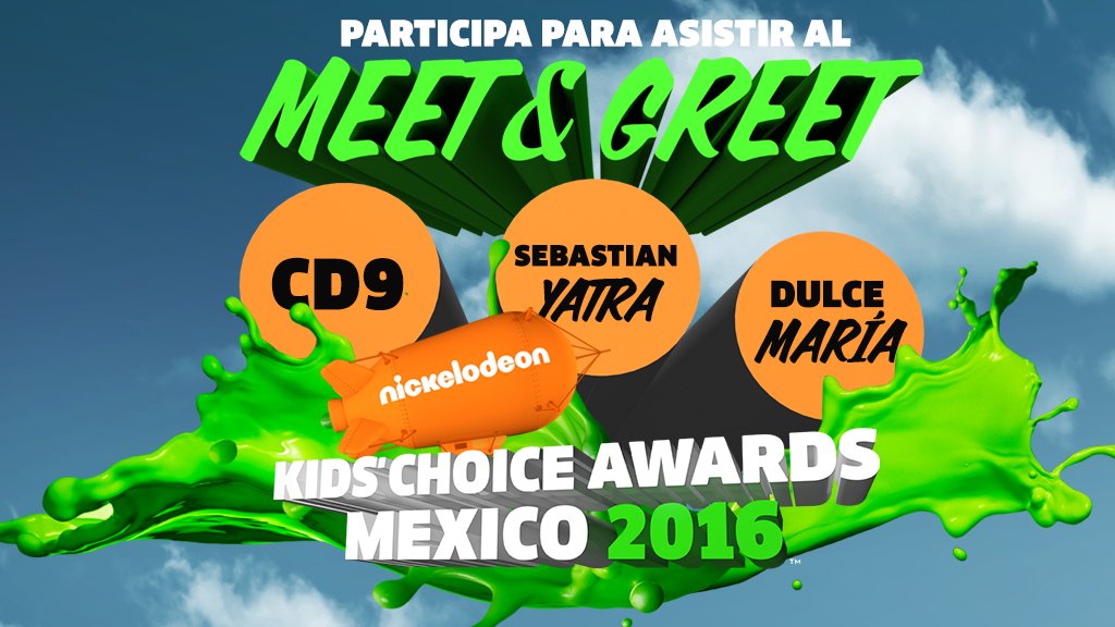 NickelodeonLA's tweet photo. ¡Última oportunidad para participar por accesos al Meet &amp; Greet! 😎  #KCAMexico 

➡️ https://t.co/PDkfub79e7 https://t.co/kuFU0tF3jZ