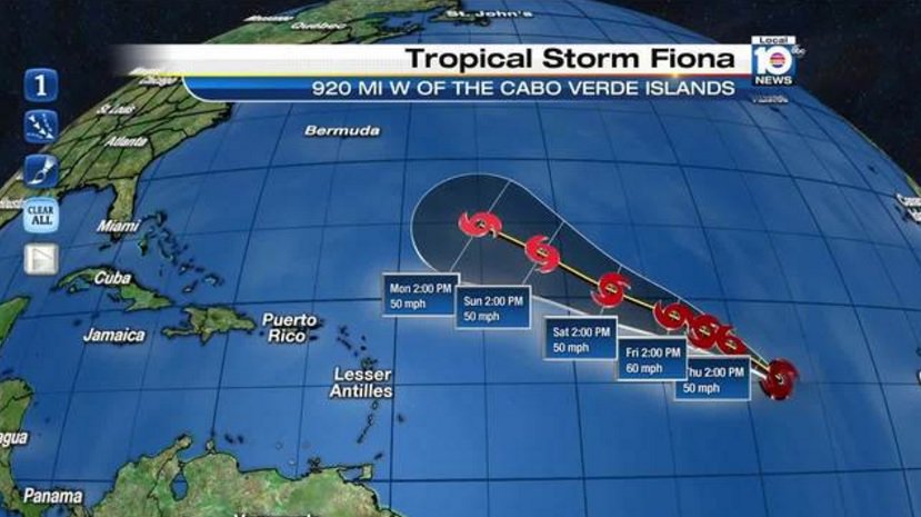 #BREAKING Tropical Storm #Fiona forms in central Atlantic, poses no threat to US bit.ly/2btwKwG?utm_me… https://t.co/CFy42oem0Y