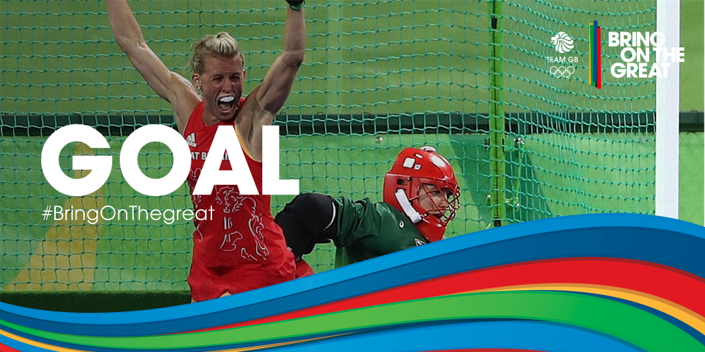 TeamGB's tweet photo. GET IN!
@AlexDanson15 scores the second penalty stroke of the game!
#GBR 3 #NZL 0
#Hockey https://t.co/rFIUcHz6ZX