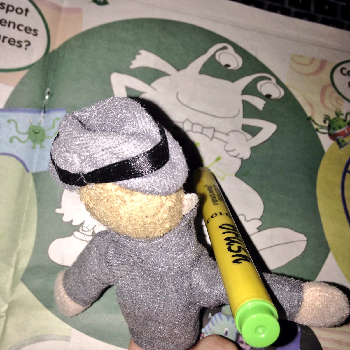 James Joyce colours in