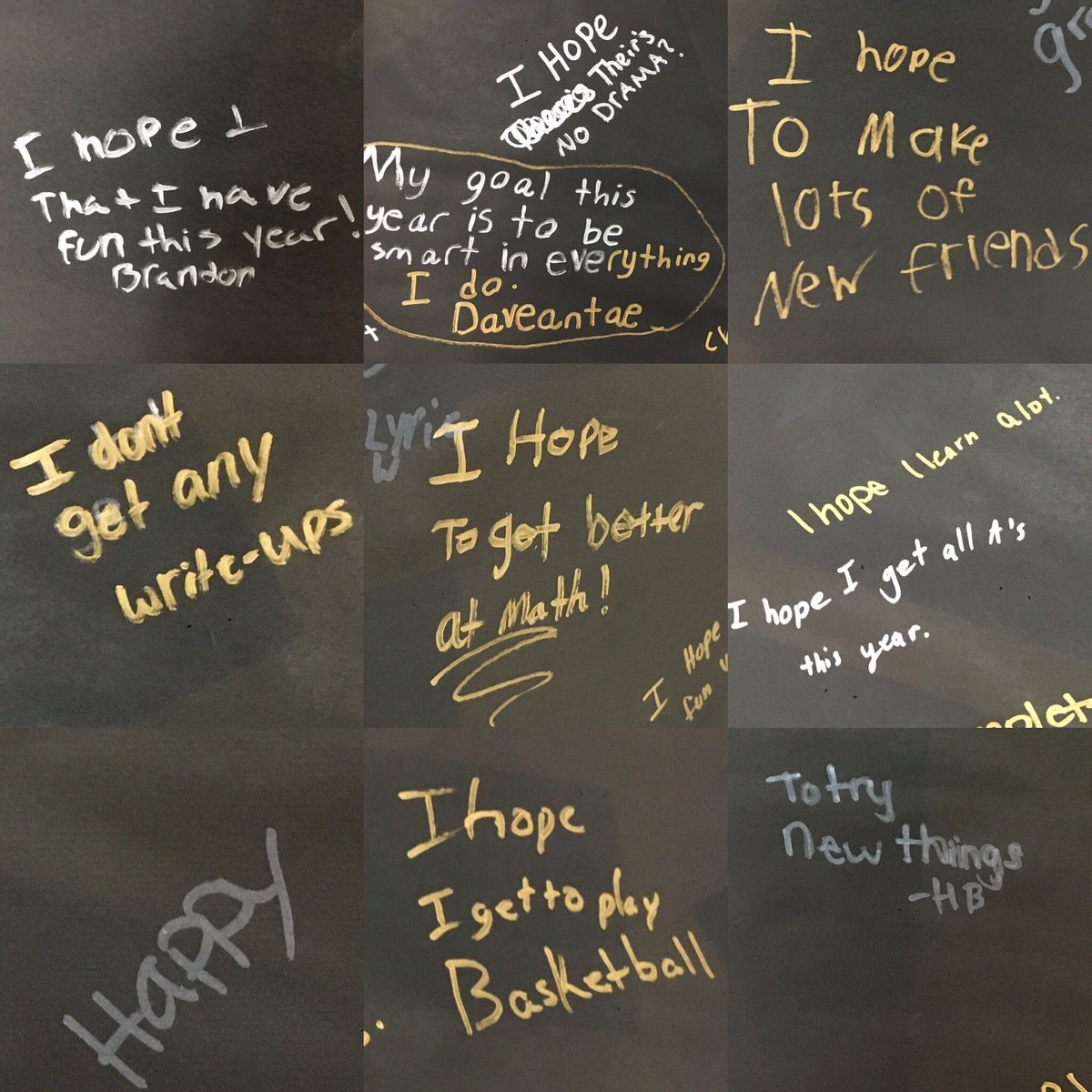 GMMSSouth's tweet photo. Our studentβs hopes for the school year! @GMschools #cruisersfirstday https://t.co/AGMfByutcw