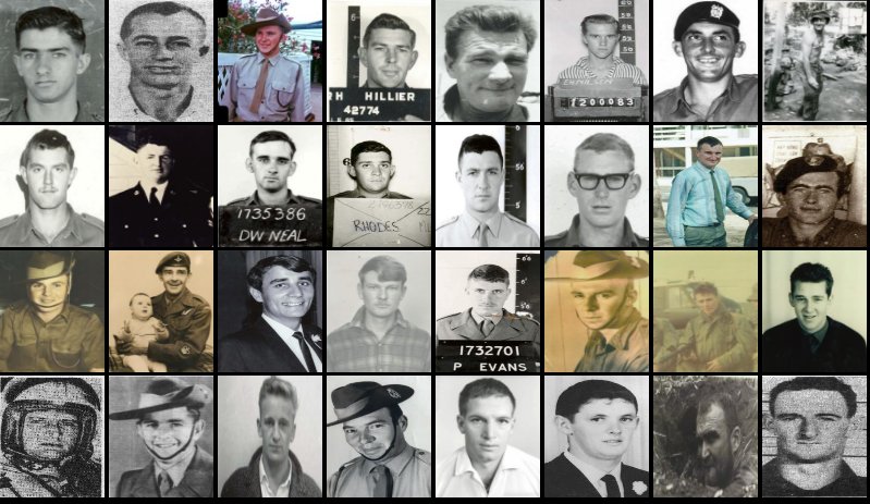 Faces of #Australian veterans who fell in Vietnam bit.ly/230RNJv @AWMemorial @AustralianArmy #LongTan