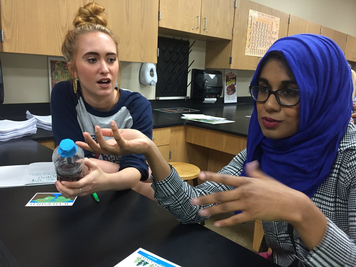 CourtSchindler's tweet image. OTHS science dept engaging in a 5E lesson this morning.  Ready to continue the inquiry journey!#explorebeforeexplain