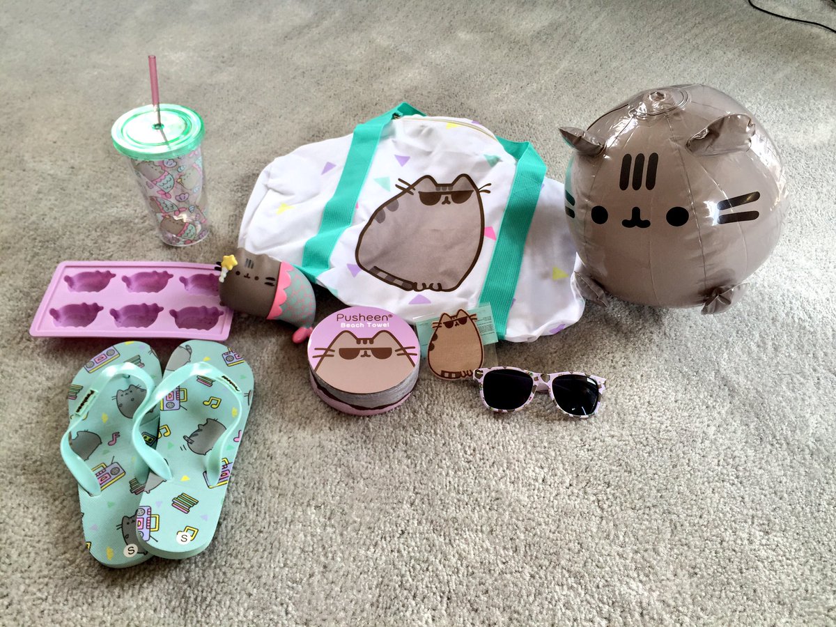 GabySpartz's tweet photo. #PusheenBox is here! People ask me if you can ever own too much Pusheen. I'll let this picture speak for itself https://t.co/mlchfa1AfS