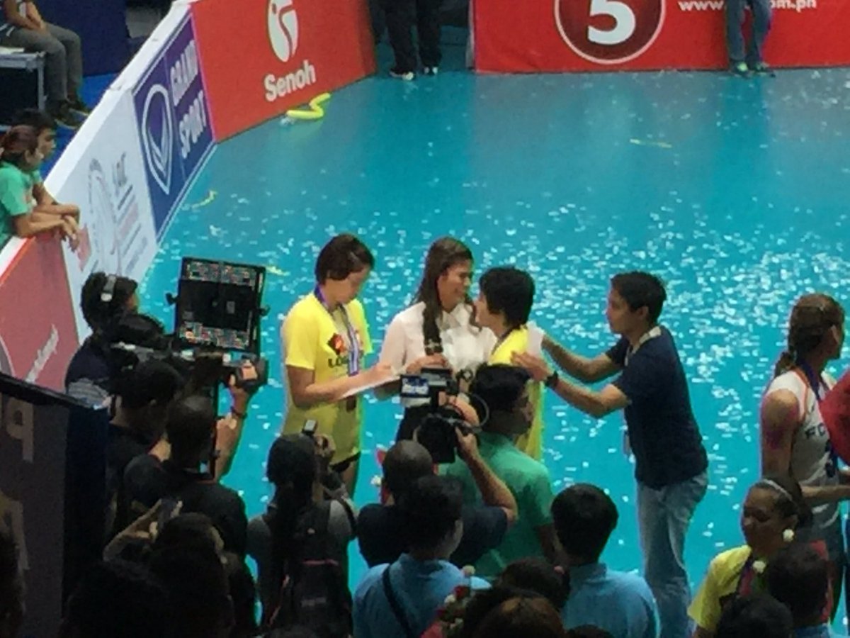 hahahaydz's tweet photo. #BestBullyTandemEver #MikAra 👯😂💚💛🏆 https://t.co/L850BKF579