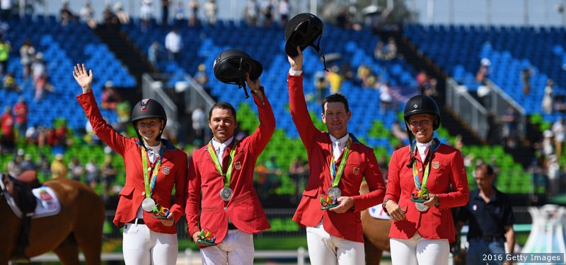 2008 was the last year @USEquestrian stood on the podium for team jumping... UNTIL TODAY!

➡go.teamusa.org/2aZDOiX
