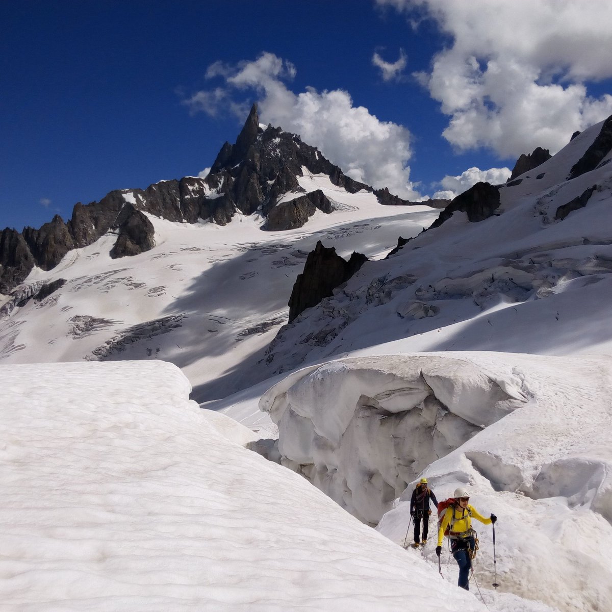 Atravesando el macizo del Montblanc #guiamostussueños