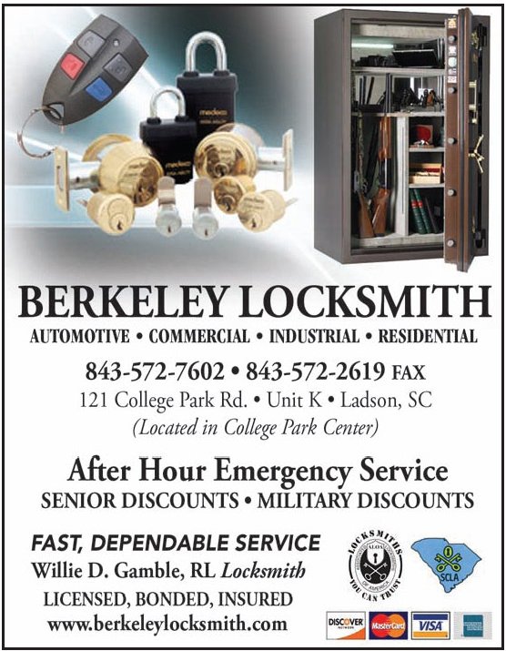 Locked your keys in the car? Call Berkeley Locksmith for emergency service! #Charleston #SupportLocalBiz
