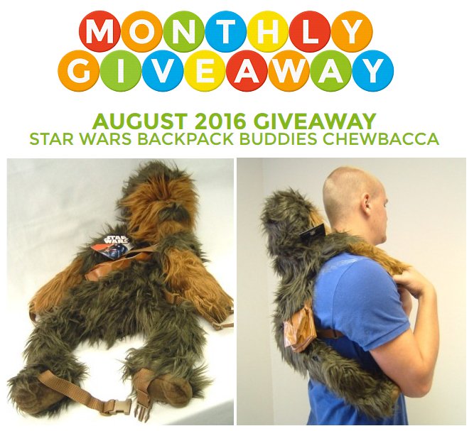Toynktoys's tweet photo. Chance to win a new buddy! Enter to win a #StarWars #Chewbacca #BackBuddy Backpack! https://t.co/0Vwz0LHT76 https://t.co/KLG1bJHIVP