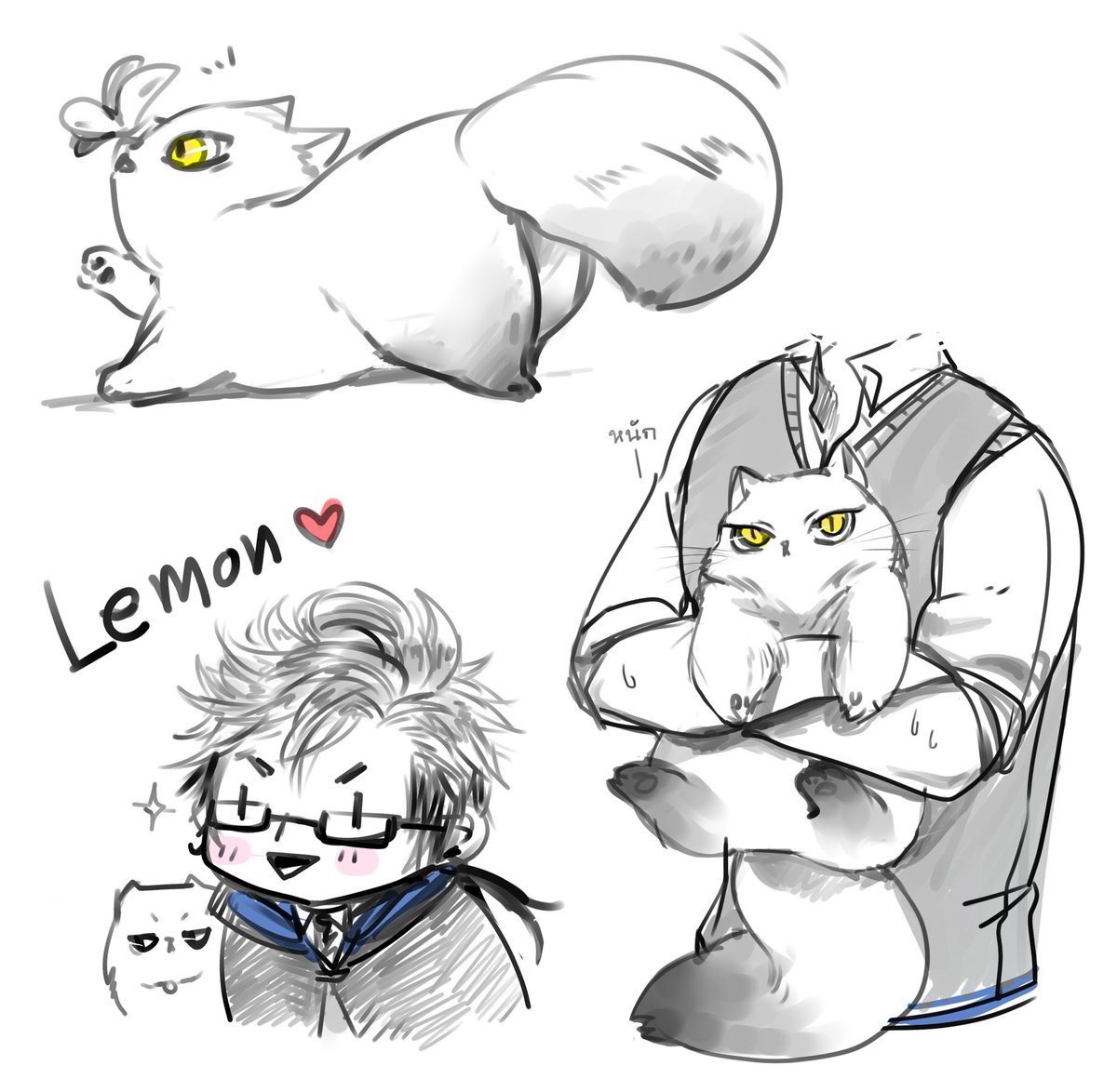 EHW_ED's tweet photo. "ไซมอน เรเวนคลอปี7 เล่นกับเลม่อนได้นะ ให้ขนมด้วยยิ่งดี"   
(( https://t.co/i1EWnDXnW9 ))
((ฝากตัวด้วยนะคะ o w o/)) https://t.co/YzgaDVi4BT