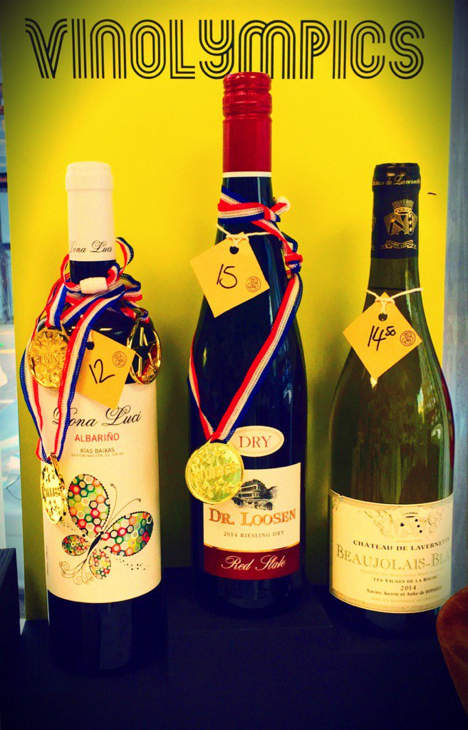CalGari84's tweet photo. Feeling #olimpic2016 ours it's a #wine race🍷🏃🏾😁👏🏼@BoroughWines_ER Thanks for this lovely #wines #winelover #albarino https://t.co/DN4fGHDW4x