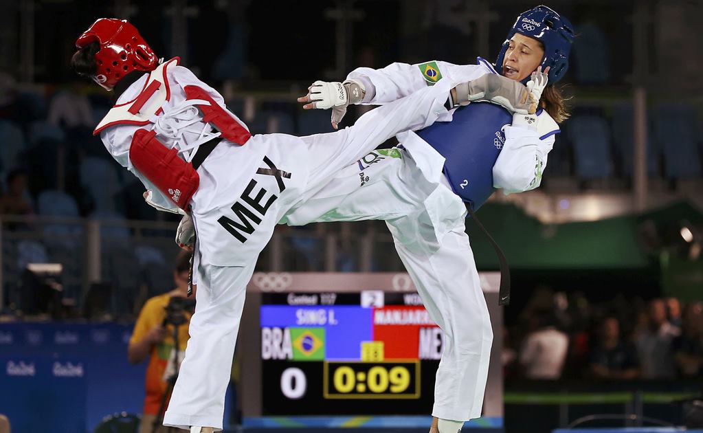 UnivDeportes's tweet photo. #Taekwondo Itzel Manjarrez y Carlos Navarro, a semifinales de #Rio2016 https://t.co/qEx0BHhHQc https://t.co/0g7gwcAWER