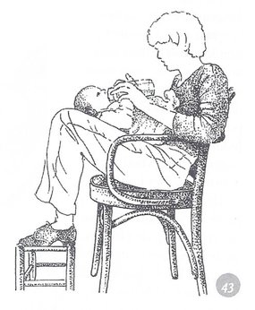 kftheteiland's tweet photo. Tip om een voorkeurshouding bij zuigelingen te voorkomen: geef de fles in de 'Schwester Liselotte houding' #kft https://t.co/7FS9xILXx7