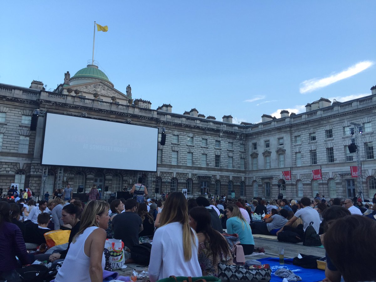 Infinite__Film's tweet photo. The team are at Somerset House, London, for the UK premiere of 'Captain Fantastic' starring our lead George MacKay! https://t.co/pNohl2K8gM
