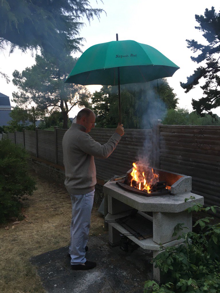 Bbq en Bretagne 😂