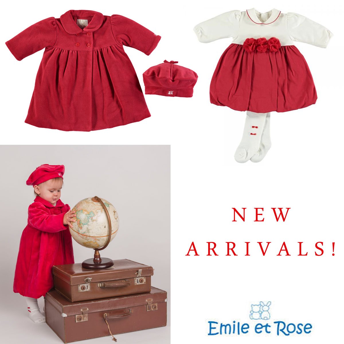 CradleCare1's tweet photo. We absolutely love these new arrivals from #EmileetRose! Aren't they gorgeous?! #kidswear #baby #mbloggers https://t.co/F4ee9ta4v2