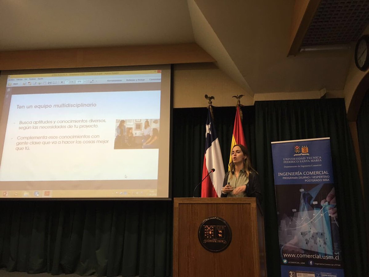 CataLopezOK's tweet photo. Comienza la segunda fase de #emprendeusm, dedicado al emprendimiento femenino cc @CupcakesTheShop @Joyaplastica https://t.co/wi13iTEAuC