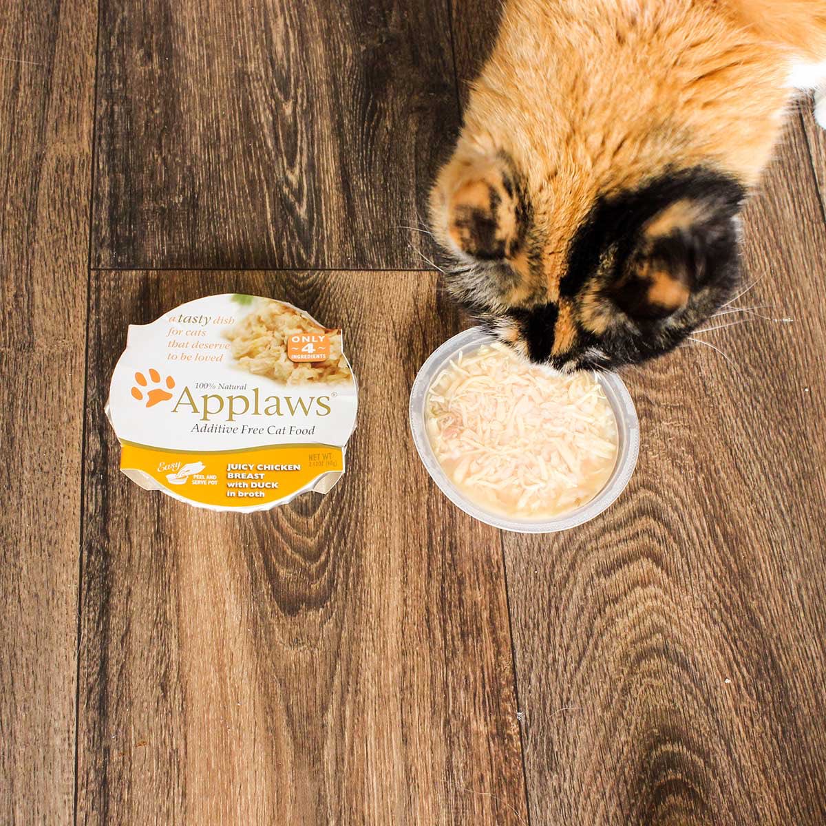 Ever wonder why our #catfood packaging is clear? It's because our food has #NothingAdded #NothingHidden #AskApplaws