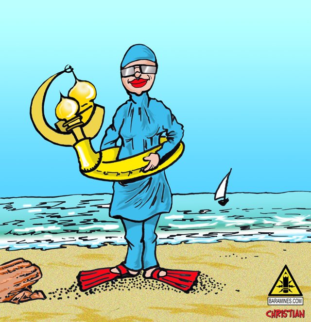 athegriste's tweet photo. Bouékini
(dessin de #Christian)
#inventeUnMotEnKini https://t.co/Gjc9dfCyuB