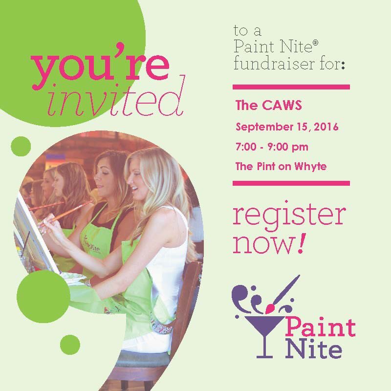 cawsab's tweet photo. YAY! We have another paint night at The pint on whyte ave. don't forget to get ur tickets! 
https://t.co/hBdN8HMPSn https://t.co/qYDQkE04qh