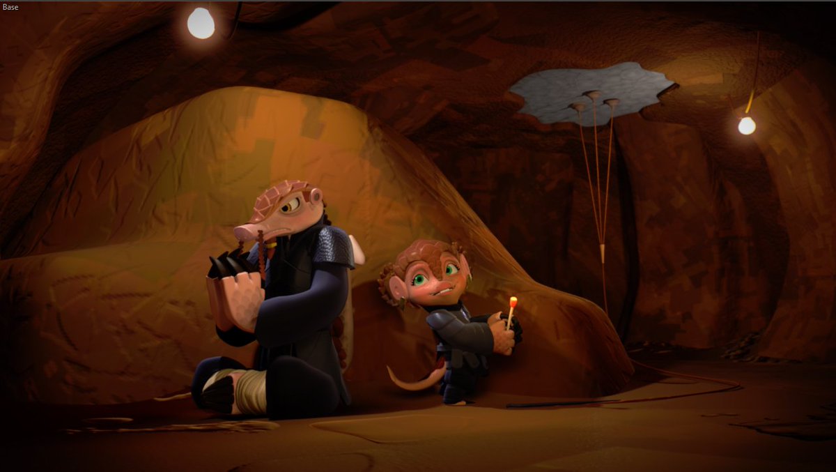 ACORNSmovie's tweet photo. "Now, father?" #MeetTheTeam #PangoAndLin #Pangolin #Chinese #WaitingtoDetonate #MasterApprentice #ACORNSmovie #AOC https://t.co/6mlCGDesTr