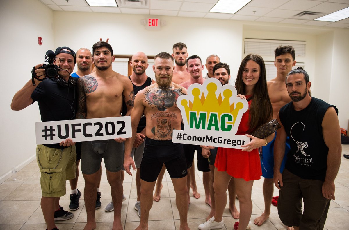 ufc's tweet photo. Send good luck tweets to @TheNotoriousMMA by using the hashtag #ConorMcGregor to be displayed in his locker room! https://t.co/kuFkBtCNIt