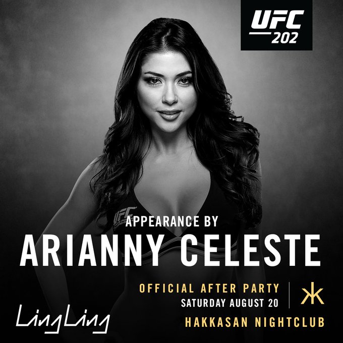 See you at #LingLingClub @HakkasanLV for the Official #UFC202 After Party! Show your #UFC202 ticket for