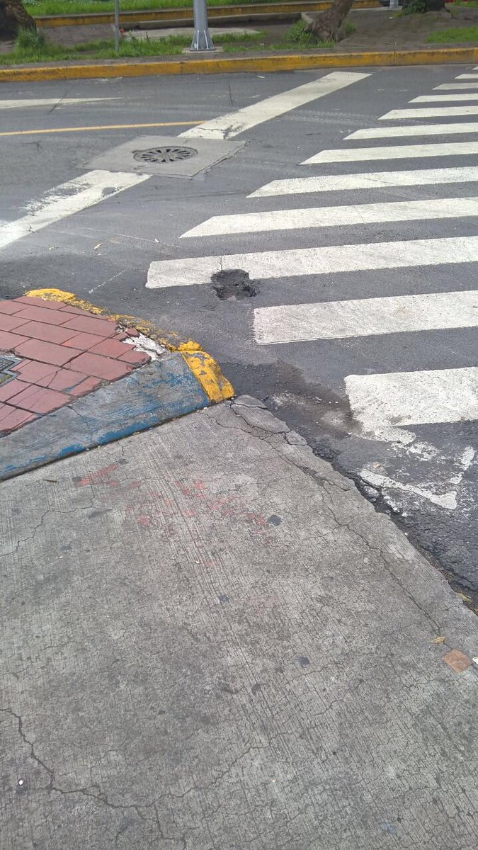 alexa_zu's tweet photo. @sopitas estoy entre barranca del muerto e insurgentes y mira el bache que me encontré #HardMode https://t.co/a4S5ZoePmg
