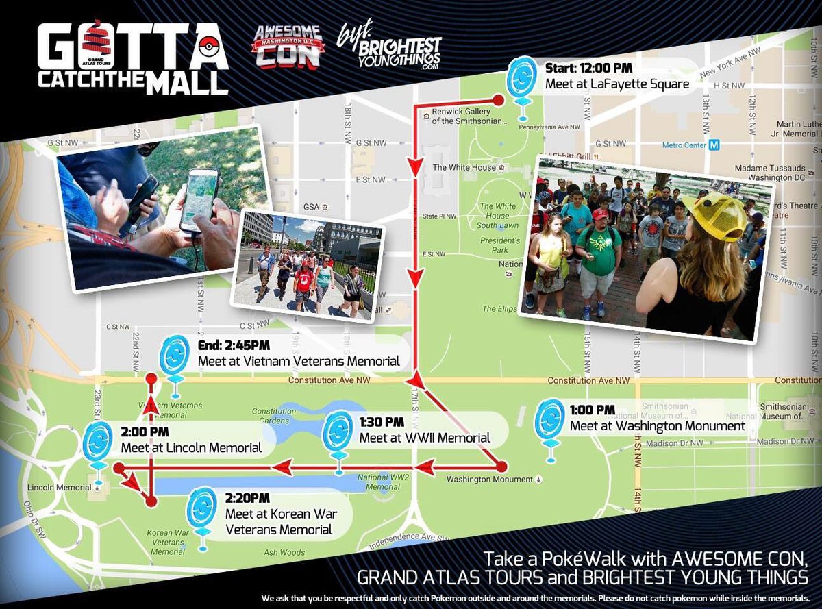 PokemonGoDC's tweet photo. Gotta Catch The Mall.. THIS WEEKEND #PokemonGO #PokemonGoDC 
https://t.co/5wFQ4QMZyx https://t.co/AtTjjRJj4T