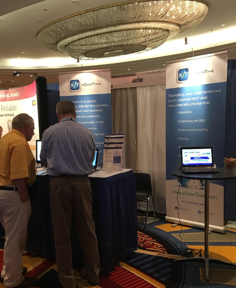 xOverTime's tweet photo. .@deahearn's demoing our solutions at #MEGAsymposium. Meet him and @dgloski today and tomorrow at booth 214! https://t.co/BJN62a0shV