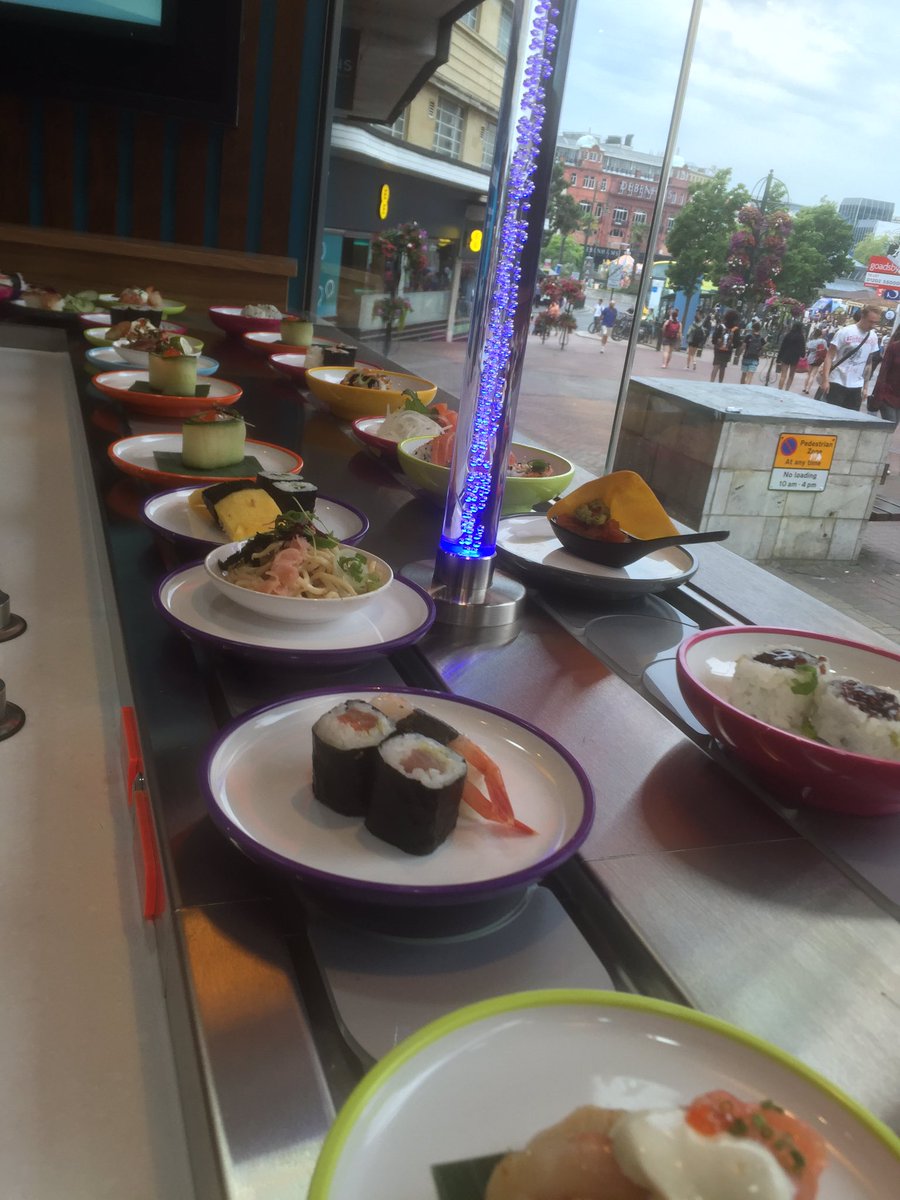 AudioFeedPA's tweet photo. @YOSushi #Bournemouth #sushi Yummy Sushi and sound at the new Yo Sushi in Bournemouth @funktionone https://t.co/iqFOfF5mBk
