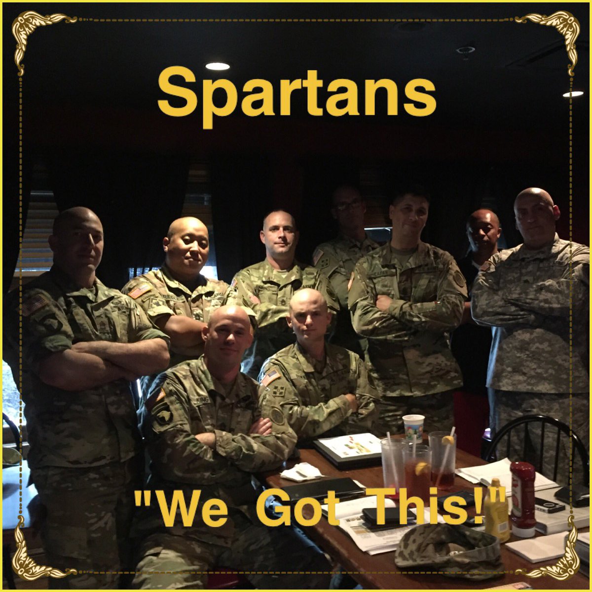 1SGCapan's tweet photo. Spartan leadership planning for success! @USAREC_Clev_CSM @USAREC_CLEV_CDR @Medina_Rctg_1SG https://t.co/9YmMG09r4X