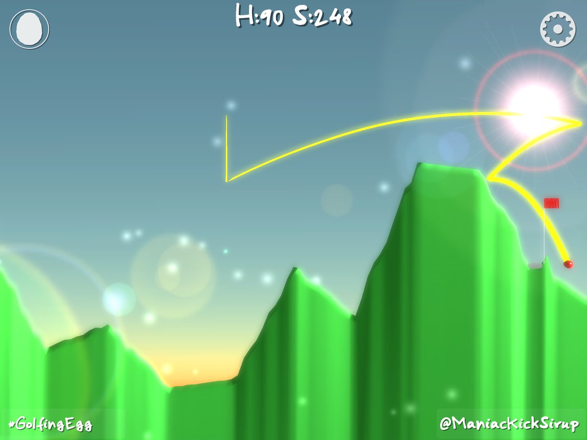 ManiacKickSirup's tweet photo. So, I've uploaded my game @GolfingEgg to @gamejolt as html5/WebGL. Enjoy! https://t.co/wQkFh8wZow #indiedev #gamedev https://t.co/cXu0mdsFAq