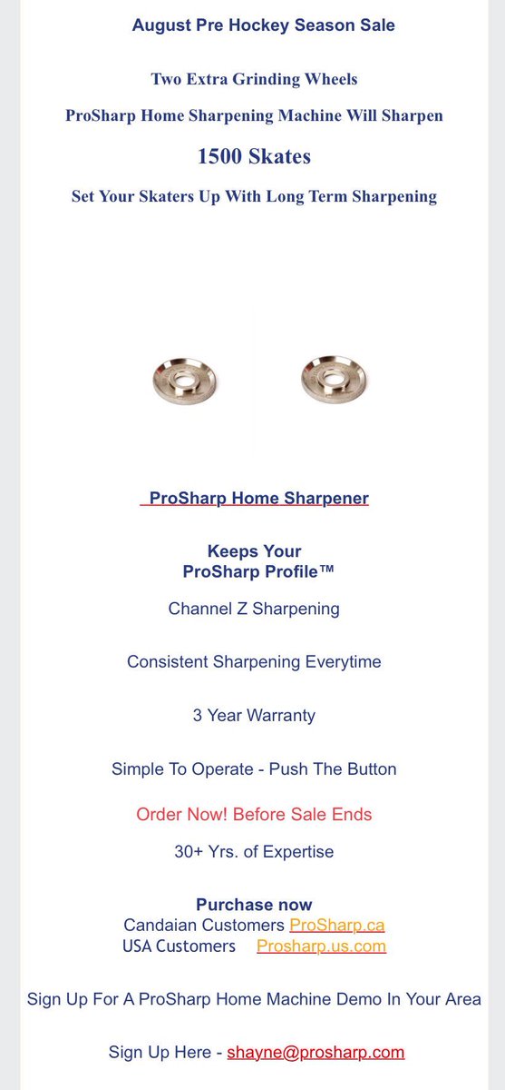 prosharp home skate sharpener