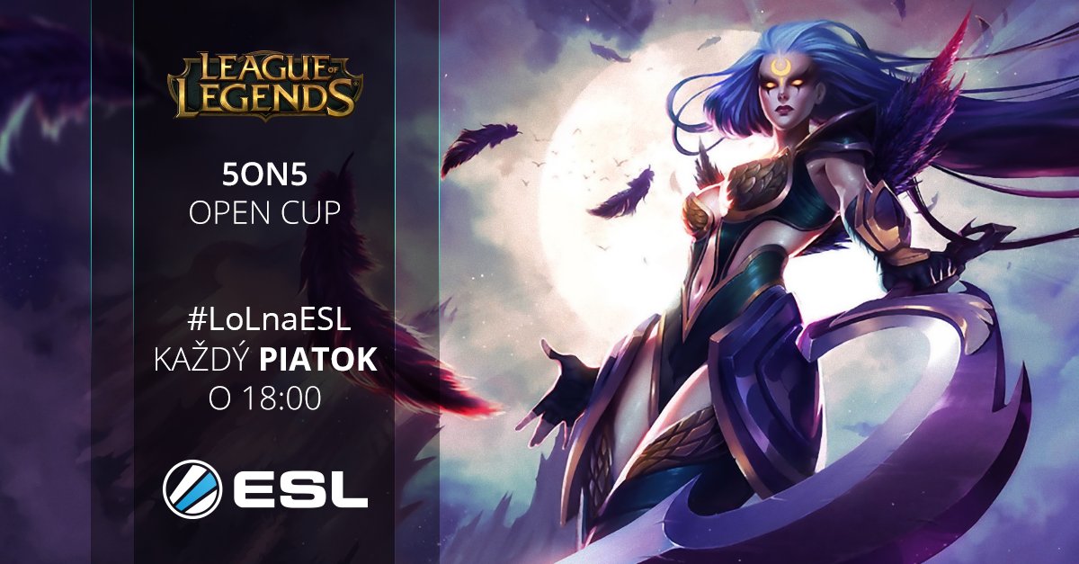 ESLCZSK's tweet photo. Piatkový #LoL turnaj sa je už za dverami :)

https://t.co/f9z9uQCKJi https://t.co/alExDDxRlK