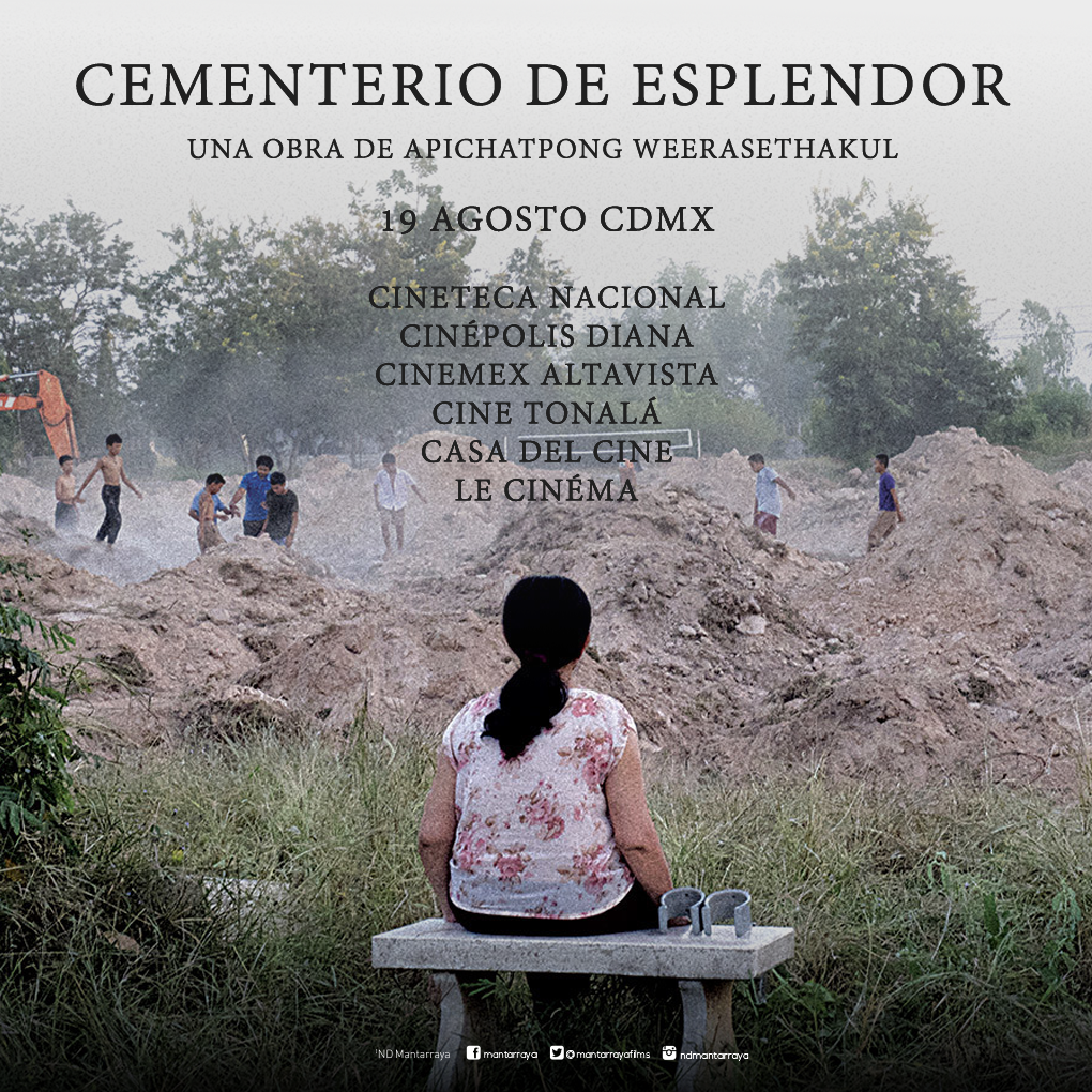 PlanoCine's tweet photo. @SesameMx Este viernes 19 de agosto, se estrena #CementeriodeEsplendor de Apichatpong W. ¿Nos darías RT? https://t.co/5K4q61okXL
