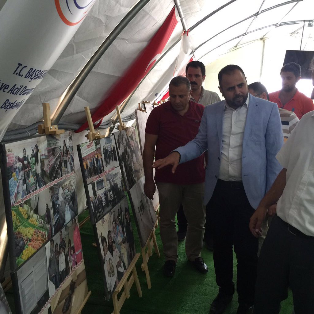 Göç komisyonumuz Suruç mülteci kampını ziyaret etti.