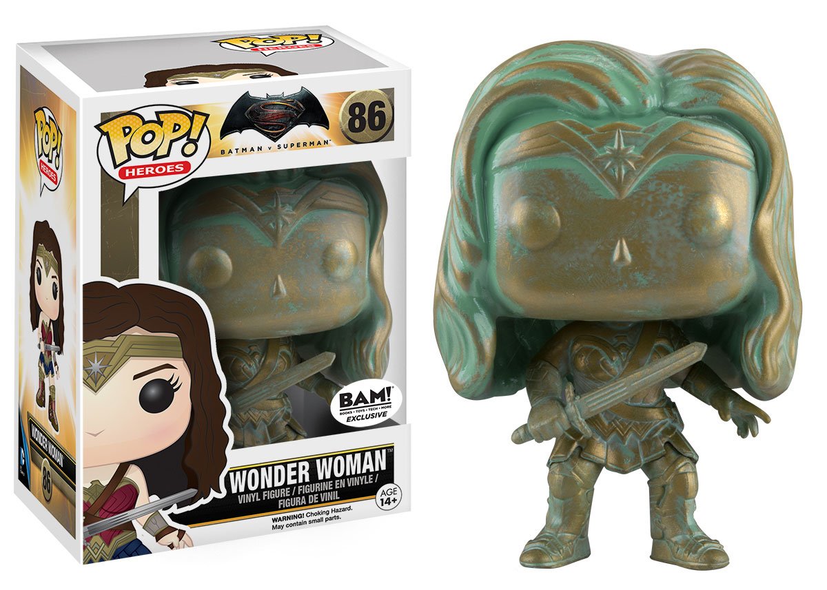 FunkoDCLegion's tweet photo. RT &amp; follow @FunkoDCLegion for a chance to win a @booksamillion exclusive BvS Patina Wonder Woman Pop! https://t.co/osdEfdt2cs