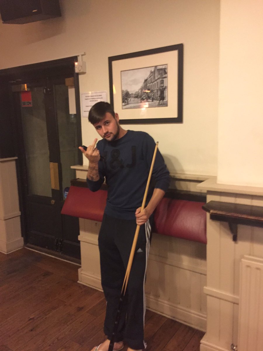 samMerryweather's tweet image. Face of a man who just got 7 balled!