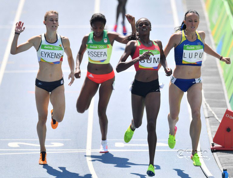 RadioCitizenFM's tweet image. #EuniceSum leads #KEN offensive in women 800m with #MargaretWambui, #WinnieChebet bit.ly/2aZXuDs #Rio2016