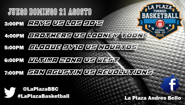 laplazabbc's tweet photo. Jornada Domingo 21/08/2016. Siguenos @laplazabbc https://t.co/n8HfzjO8s1