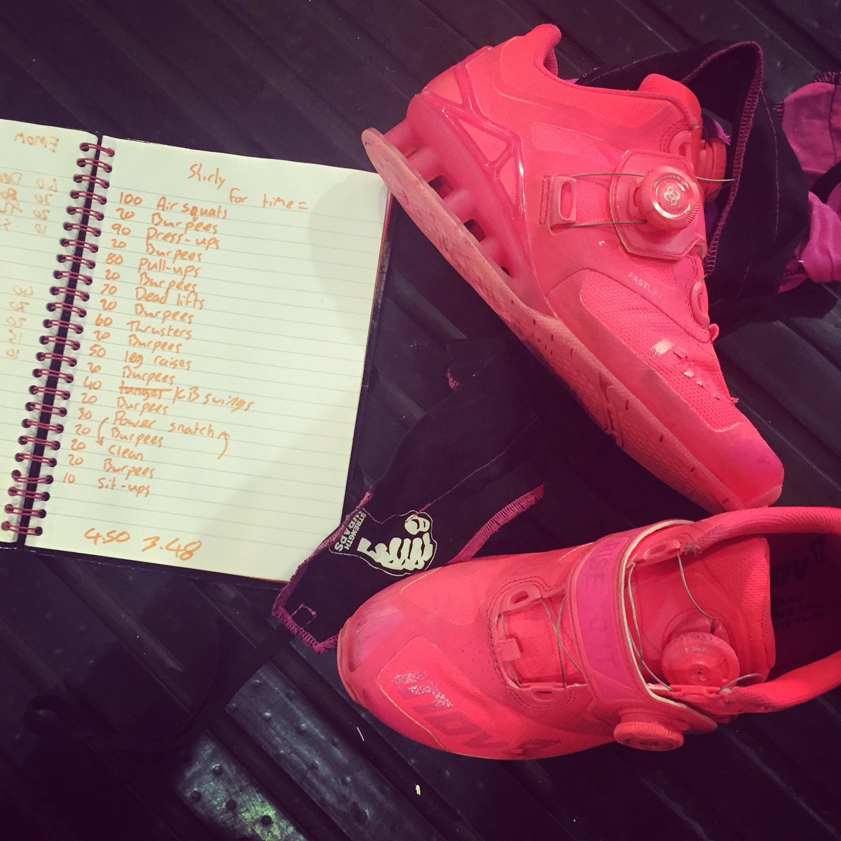 Lorna_Jayne_'s tweet photo. No words .... Thank you @Tommy_Newton_ there's going to be tears tomorrow #gotkit #weightlifting #crossfit https://t.co/GVlA3o2KRY